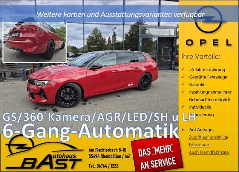 Opel Astra-L ST Sportstourer GS Automatik ACC SHZ 360-Grad Kamera 130PS
