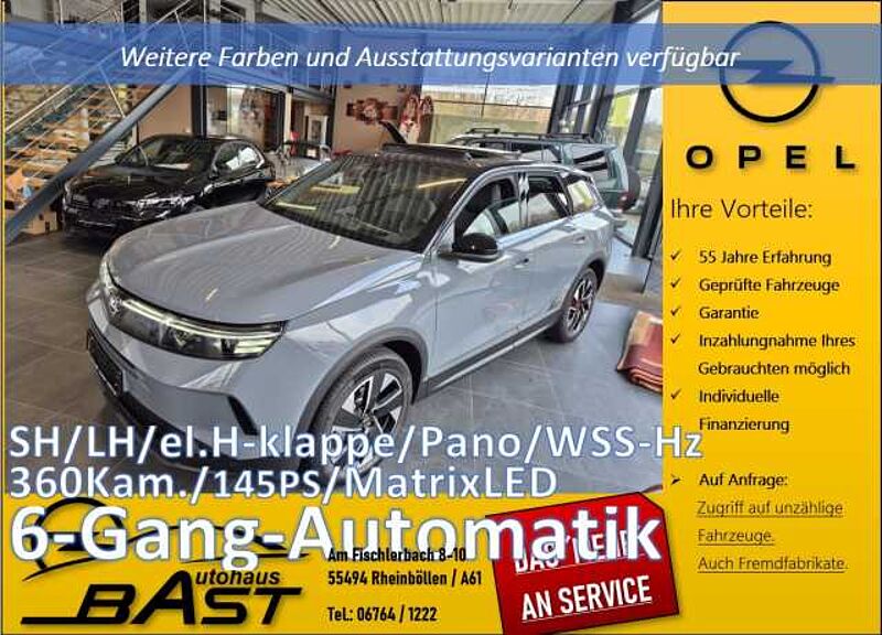 Opel Grandland 2025 145PS GS-Ausstattung Allwetter etc. in 55494 Rheinböllen Opel Grandland 2025 145PS GS-Ausstattung Allwetter etc.
