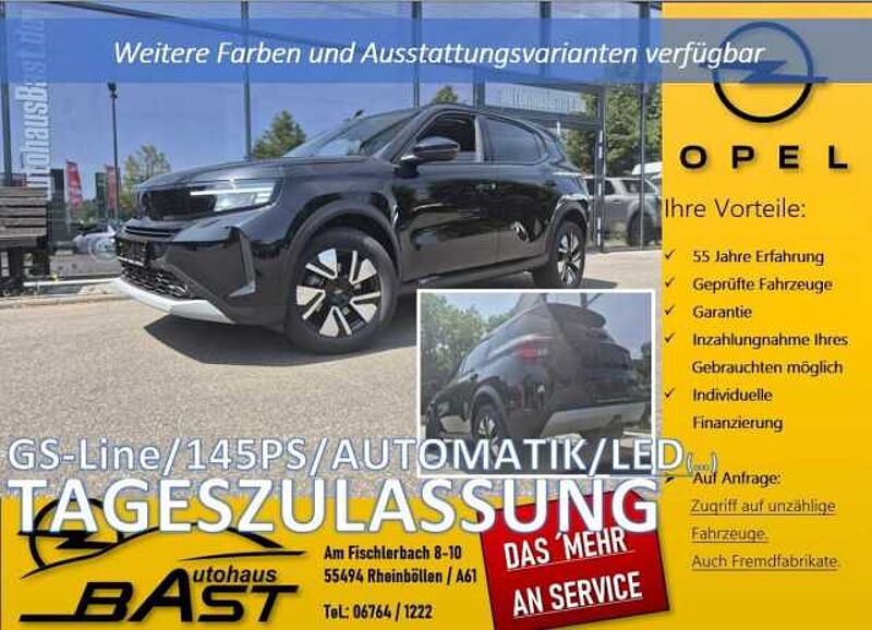 Opel Frontera 2025 GS AUTOMATIK 145PS