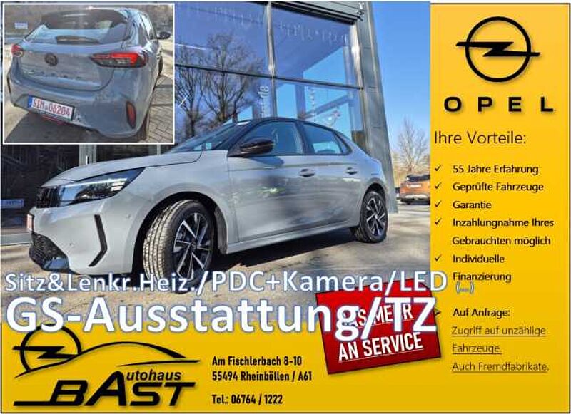 Opel Corsa-F TAGESZULASSUNG GS Automatik Winter Kamera LED ACC SH LH usw... in 55494 Rheinböllen Opel Corsa-F TAGESZULASSUNG GS Automatik Winter Kamera LED ACC SH LH usw...