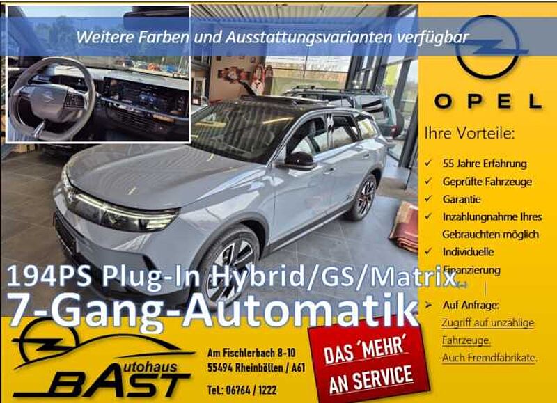 Opel Grandland NEUES MODELL 194 PS Automatik Anh&auml;ngerkupplung Plug-In Hybrid