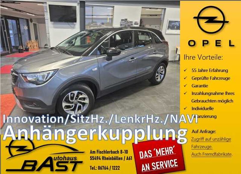 Opel Crossland X Innovation Anh&auml;ngerkupplung Sitzheizung Lenkradheizung NAVI R&uuml;ckfahrkamera