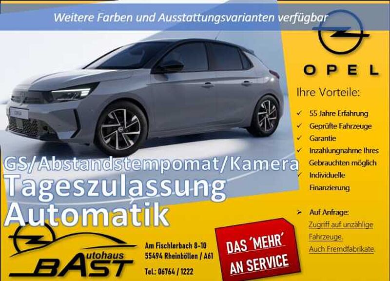 Opel Corsa-F GS Automatik ACC Kamera Parkpilot LED Winterpaket Tageszulassung