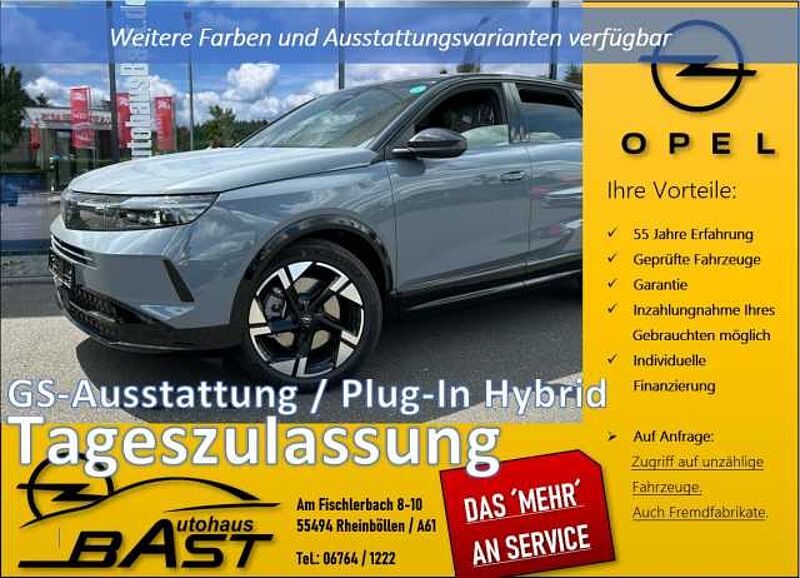Opel Grandland 2026 TAGESZULASSUNG PLUG-IN 194PS GS MATRIX 20 ZOLL AHK
