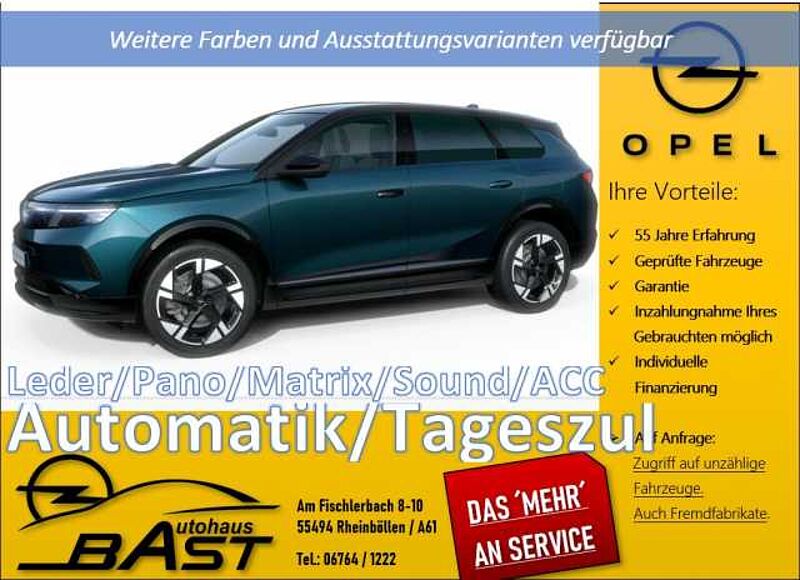 Opel Grandland 2026 MHEV 145PS GS AUTOMATIK VOLLLEDER PANORAMA SOUNDSYSTEM MATRIX-LED