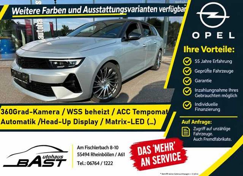 Opel Astra-L SportsTourer MHEV Matrix HeadUp AGR Navi Automatik 360Kamera KeyLess