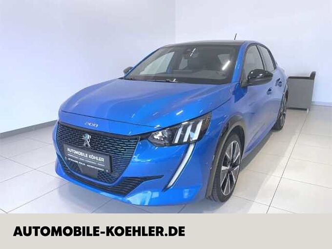 Peugeot 208 Elektromotor136 GT Panorama Navi LED CarPlay Android Auto Klimaautom