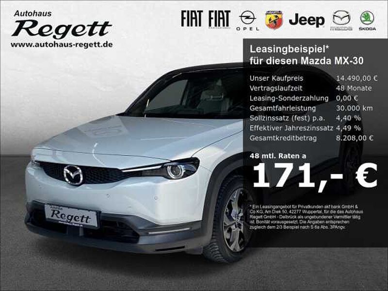 Mazda MX-30 First Edition e-SKYACTIV HUD AD Navi digitales Cockpit Memory Sitze LED Sc First Edition e-SKYACTIV HUD AD Navi digitales Cockpit Memory Sitze LED Scheinwe