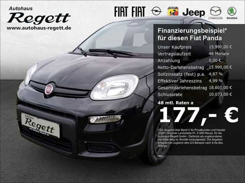 Fiat Panda 1.0 Mild Hybrid EU6d *PDC*digitalesCockpit*DAB*Spurhalteass.*Verkehrszeich 1.0 Mild Hybrid EU6d *PDC*digitalesCockpit*DAB*Spurhalteass.*Verkehrszeichenerk.