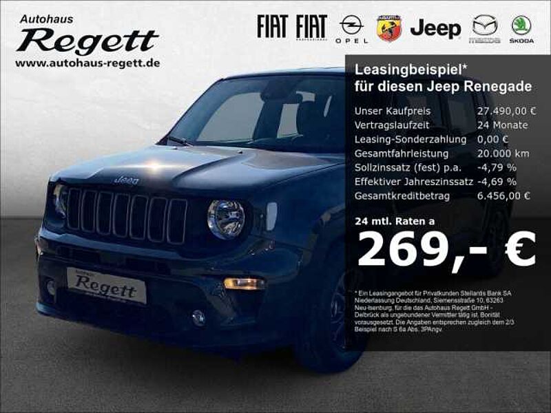 Jeep Renegade Longitude Mild-Hybrid FWD 1.5 MultiAir Mild Hybrid EU6d Navi digitales in 33129 Delbrück - Westenholz Jeep Renegade Longitude Mild-Hybrid FWD 1.5 MultiAir Mild Hybrid EU6d Navi digitales