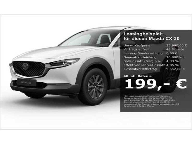 Mazda CX-30 Bestellfahrzeug Prime-Line 2WD 2,5 Skyactiv-G 140 M Hybrid HUD Navi LED AC in 59494 Soest Mazda CX-30 Bestellfahrzeug Prime-Line 2WD 2,5 Skyactiv-G 140 M Hybrid HUD Navi LED AC