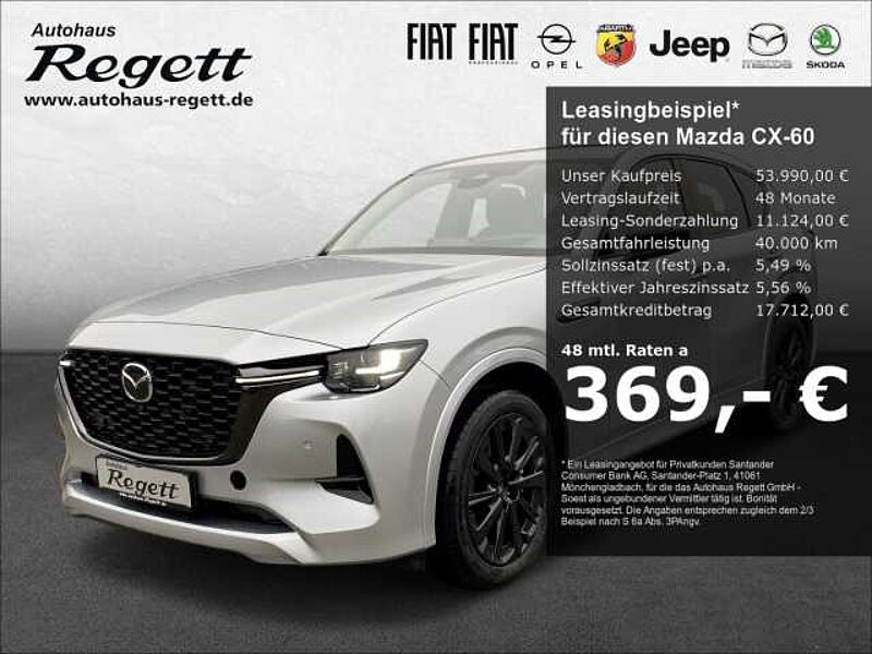 Mazda CX-60 Homura AWD 3.3 SKYACTIVE-D M Hybrid EU6d Allrad HUD El. Panodach Navi Lede Homura AWD 3.3 SKYACTIVE-D M Hybrid EU6d Allrad HUD El. Panodach Navi Leder AHK