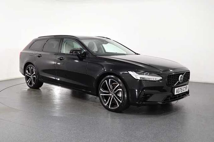Volvo V90 Ultra, T8 AWD Plug-in hybrid, Electric/Petrol, Dark