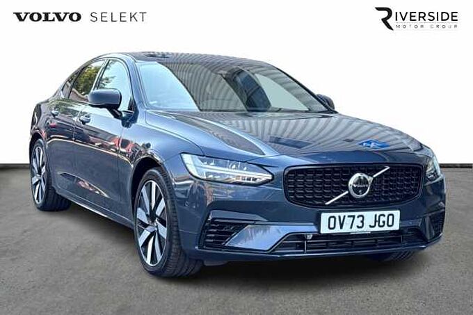 Volvo S90 Recharge Ultimate, T8 AWD Plug-in hybrid, Electric/Petrol, Dark