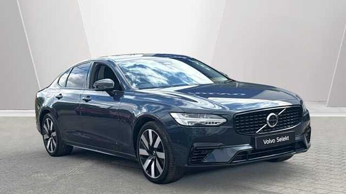 Volvo S90 Recharge Ultimate, T8 AWD Plug-in hybrid, Electric/Petrol, Dark