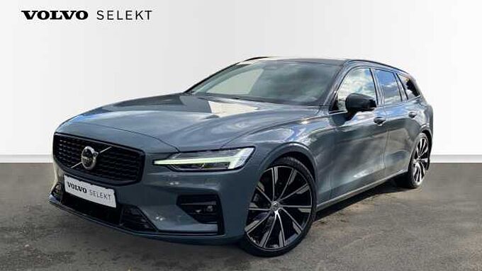 Volvo V60 B4 Mild-Hybride Diesel Ultimate Dark: Sportchassis | Pano Dak | HUD | BLIS | ...