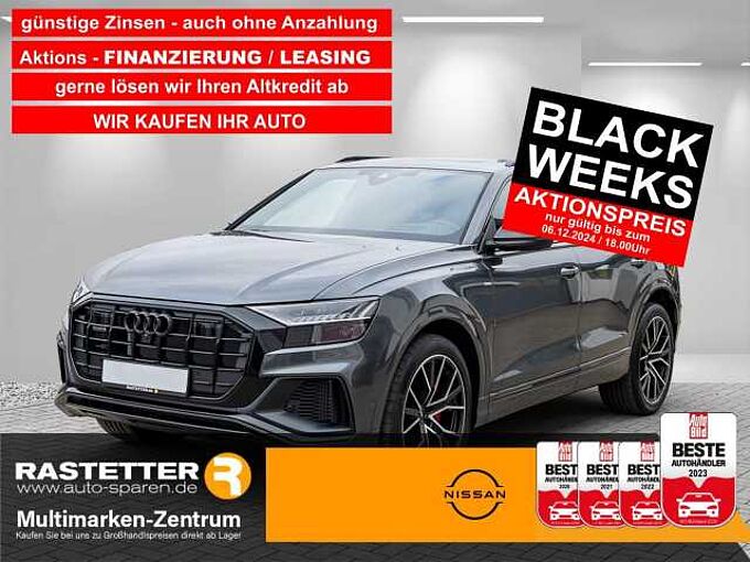 Audi Q8 60TFSIe competition plus S-line+Valcona+PanoSD+Carbon+Headup+22Z+360+Matrix+Soft