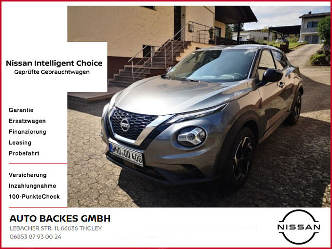 Nissan Juke 1.0DIG-T N-Style Sondermodell Voll-LED Scheinwerfer LM-Felgen