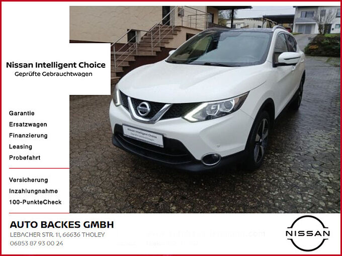 Nissan Qashqai 1.6 dCi N-Vision Navi+4 Kameras Sitzheizung PGD