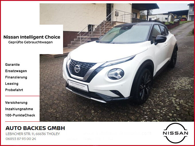 Nissan Juke 1.0 DIG-T 7DCT N-Design AHV abnehmbar beheizbare Frontscheibe