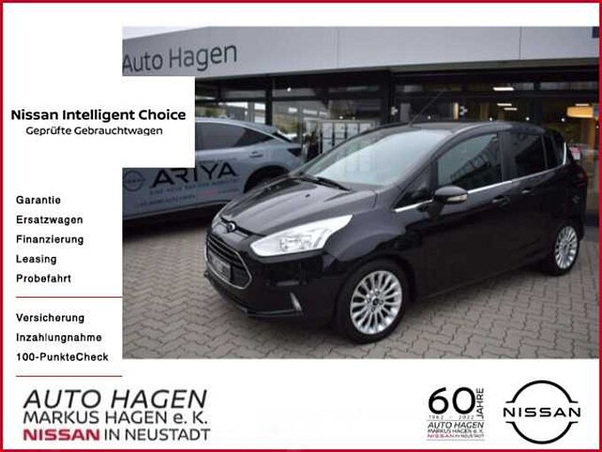 Ford B-Max 1.0 EcoBoost Titanium AHK Einparkhilfe Kli