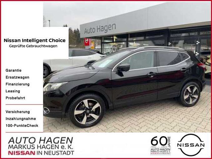 Nissan Qashqai 1.6 DIG-T 360° GJR auf 18' Alu AHK Navi