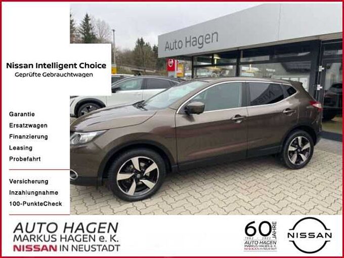 Nissan Qashqai 1.6 DIG-T 360° GJR auf 18' Alu Navi Einp