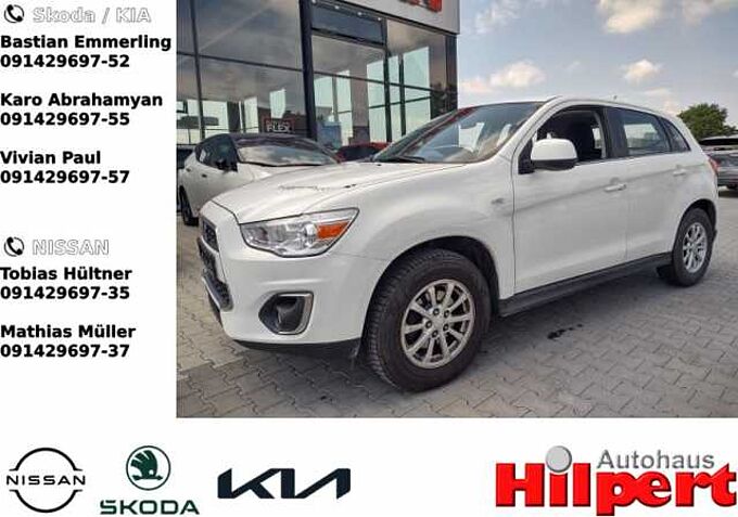 Mitsubishi ASX Inviite 2WD 1.6 MVEC / Klimaauto / Euro6