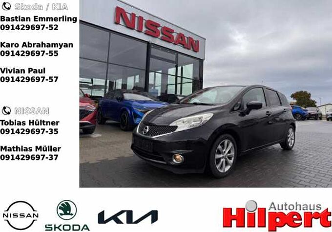 Nissan Note Tekna 1,5dCi 4xKamera Allwetter