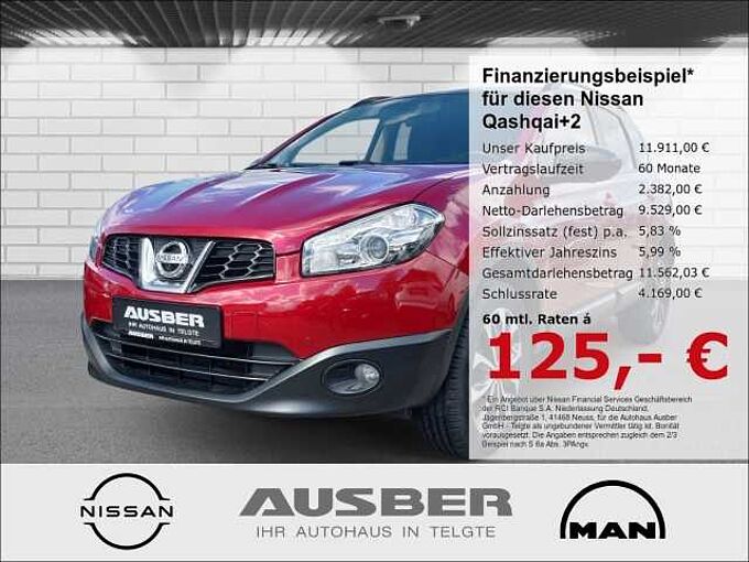 Nissan Qashqai+2 360° AHK abnehmb. Verkauf im Kundenauftrag OHNE Garantie