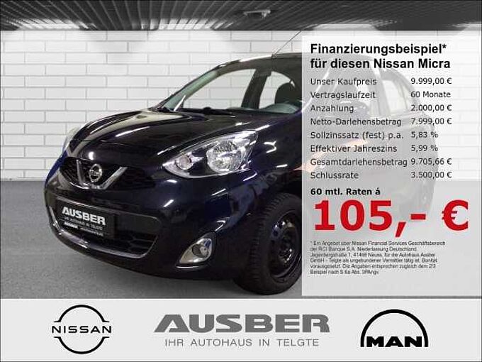 Nissan Micra Acenta 1.2 Automatik Navi PDC