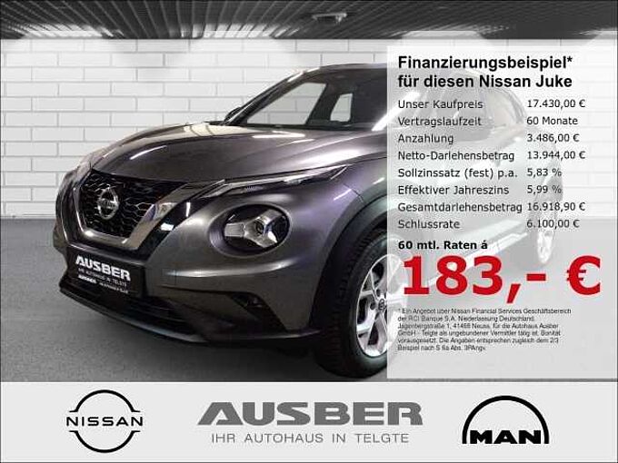 Nissan Juke N-Connecta 1.0 DIG-T Navi