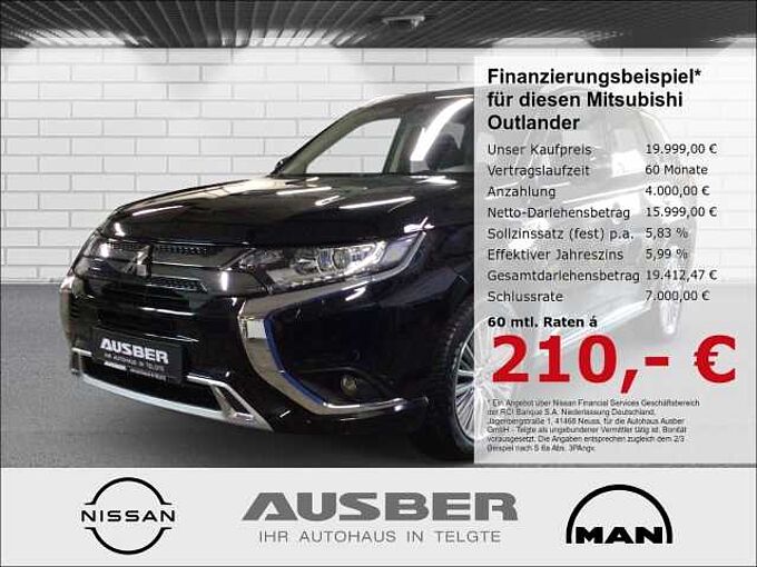 Mitsubishi Outlander PHEV Basis 4WD 2.4 Plug-in Hybrid 1. Hand GJR