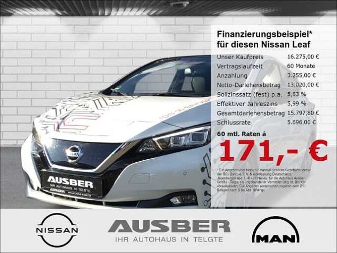 Nissan Leaf Tekna 40 kWh ParkPilot BoseSound LED-Scheinw.