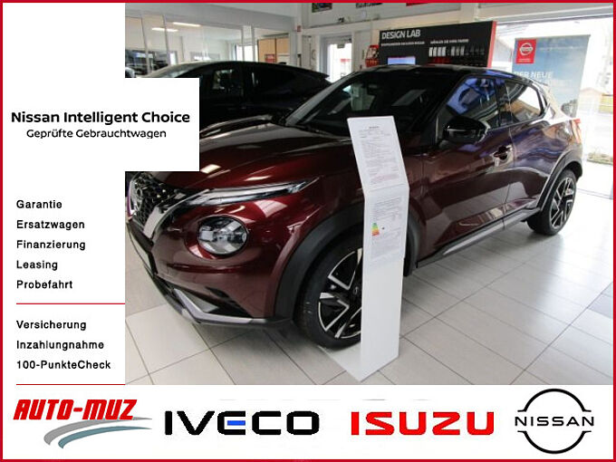 Nissan Juke 1.0 DIG-T 114 PS 7DCT N-DESIGN Tech DCT NC Bose Ext Black Int Black