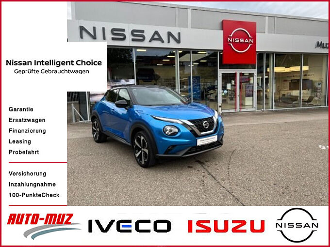 Nissan Juke 1.0 DIG-T Tekna Aut.*TEMPO*PDC*ALU*NAVI*