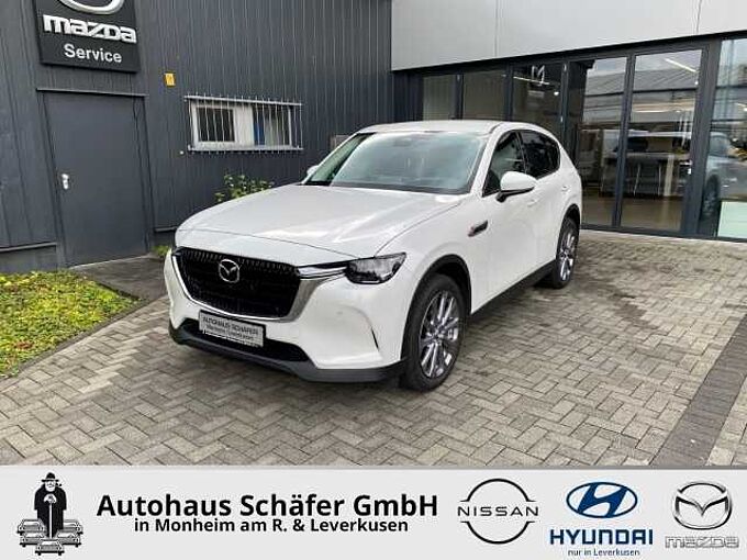 Mazda CX-60 Exclusive 360 Kamera Apple CarPlay LenkradHZG SHZ Klimaautom ACC Verkehrszeichen