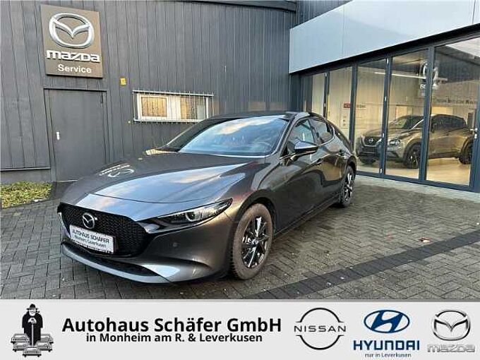 Mazda 3 SELECTION HUD Navi Leder Memory Sitze Soundsystem Bose 360 Kamera LED Blendfreie