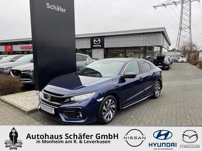 Honda Civic Elegance Navi LED ACC Apple CarPlay Android Auto Mehrzonenklima Kom-paket DAB