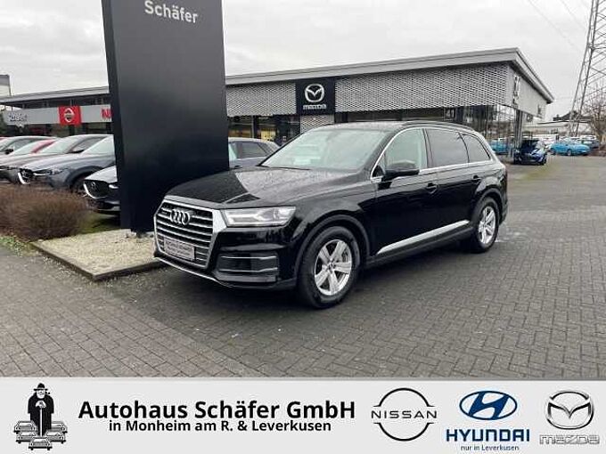 Audi Q7 50 TDI quattro 7-Sitzer Leder 360° AHK 8-fach StandHZG Klimasitze Navi