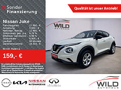 Nissan Juke N-Connecta 1.0 PDC, Cam, SHZ, white & black