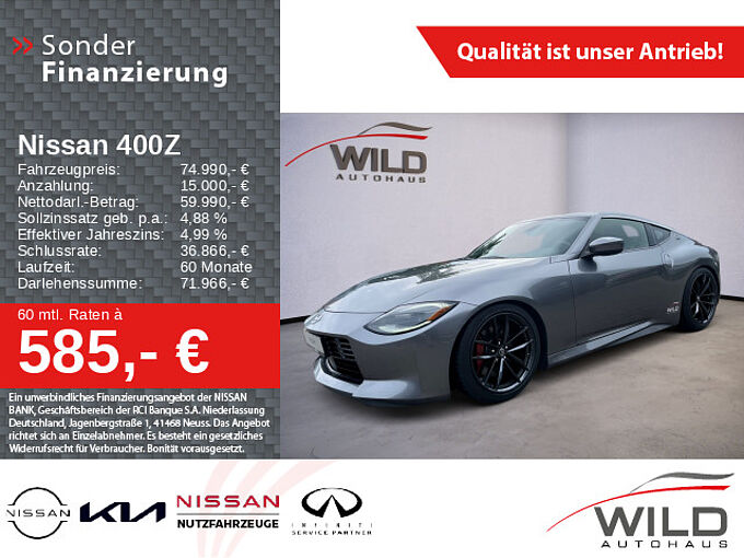 Nissan 400Z Perfomance AT - KW V3 Gewindefahrwerk