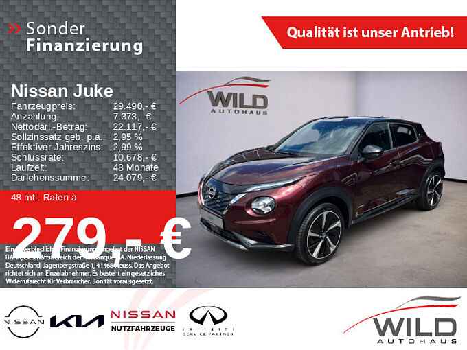 Nissan Juke 1.6 Hybrid N-Design Winter Alcantara BOSE