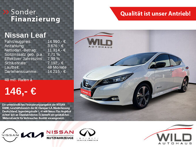 Nissan Leaf ZE1 40kWh N-Connecta LED 360° Winterpaket