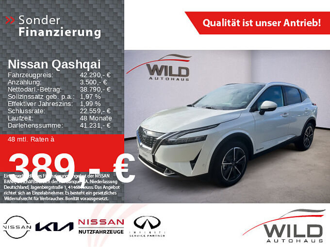 Nissan Qashqai 1.5 VC-T e-Power Tekna LED 360° CarPlay