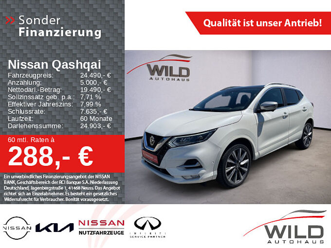 Nissan Qashqai 1.3 DIG-T Tekna+ Leder LED SHZ Navi