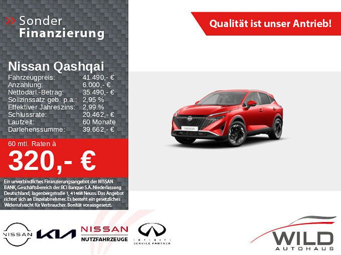 Nissan Qashqai 1.5 VC-T e-Power N-Connecta LED Komfort & Winter