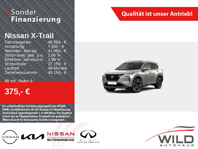 Nissan X-Trail e-Power 4x4 e-4orce N-Connecta