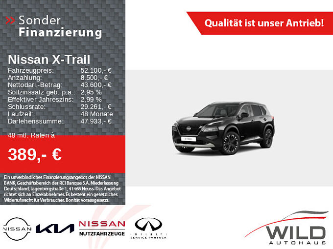 Nissan X-Trail e-Power 4x4 e-4orce Tekna 360° LED Klima