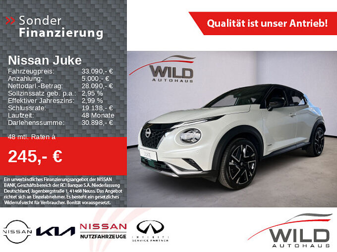 Nissan Juke 1.6 Hybrid N-Design LED BOSE Navi Klima BFS